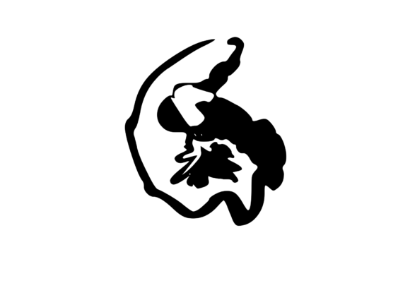 Cheesy Gooey Melting Mono Letter SVG 6 Review