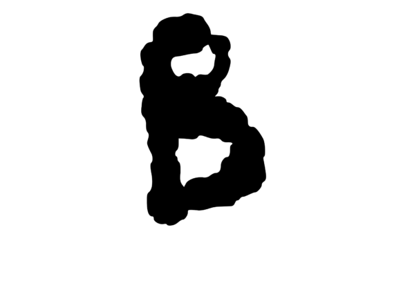 Ink Blot Stain Mono Letter B: A Practical Review