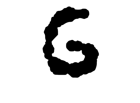 Ink Blot Stain Mono Letter G: A Designer's Honest Review