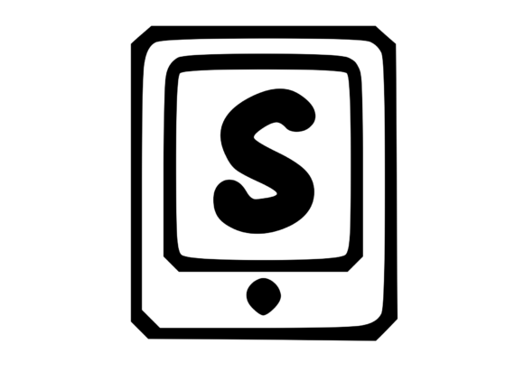 Mobile Tablet Device Mono Letter S Review